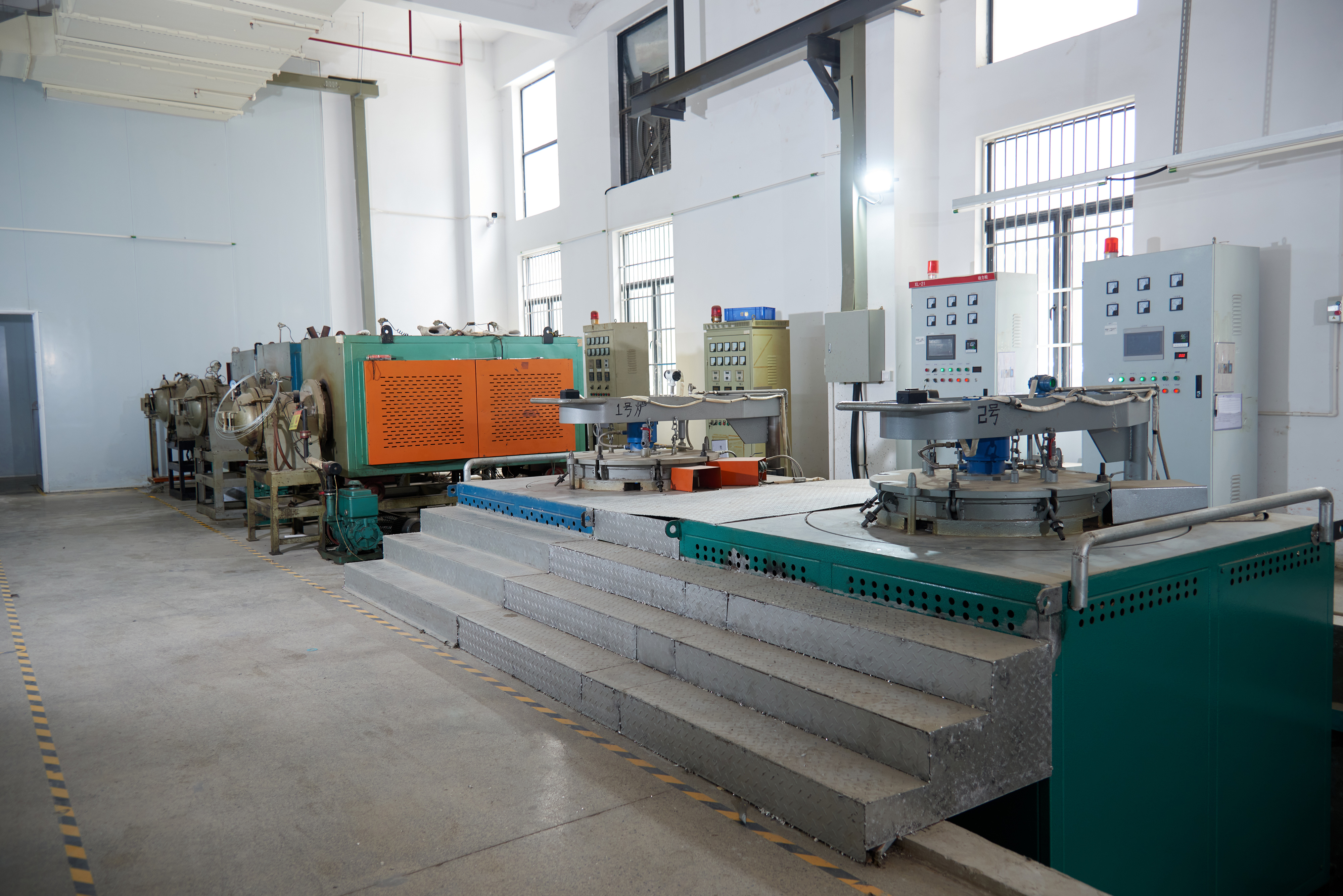 Core preparation area